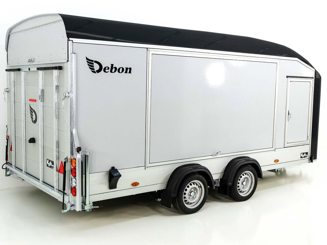 Debon Kofferanhänger Roadster C1000 200x500x200cm 3,5t schwarz-Neu