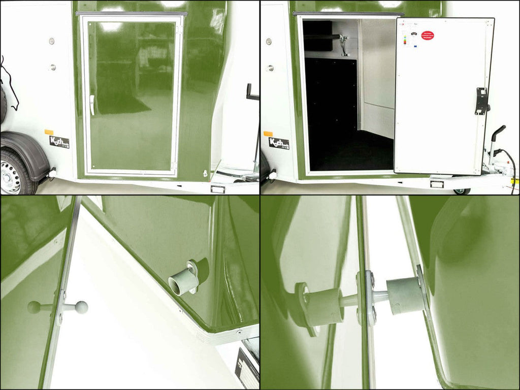 Cheval Liberte Pferdeanhänger GOLD One 1,5er| Pullman-Fahrwerk| olivgrün-Neu