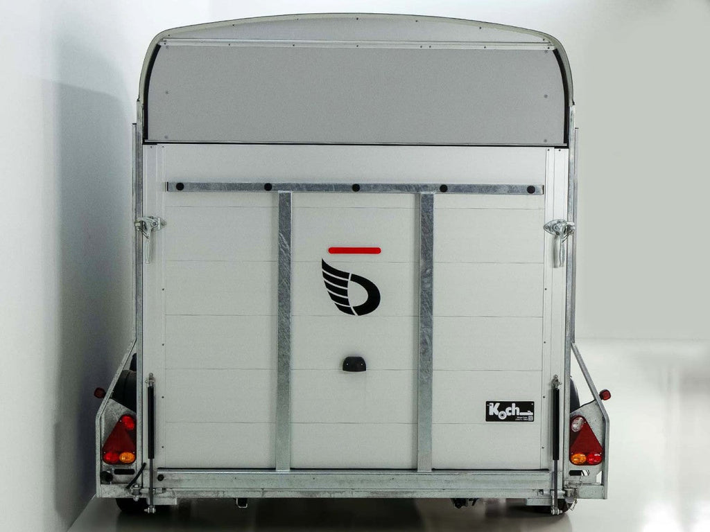 Debon Kofferanhänger Roadster C700 179×378 Höhe:201cm 2,6t|Alu|Polybug|Tür|olivgrün-Neu