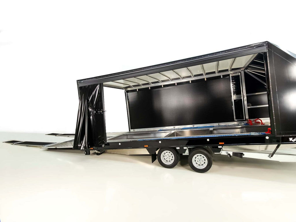 Moetefindt Autotransportanhänger Plane FTP235 235×550 3,5t H:180cm|Rückfahrlicht|Rückfahrkamera|-Neu