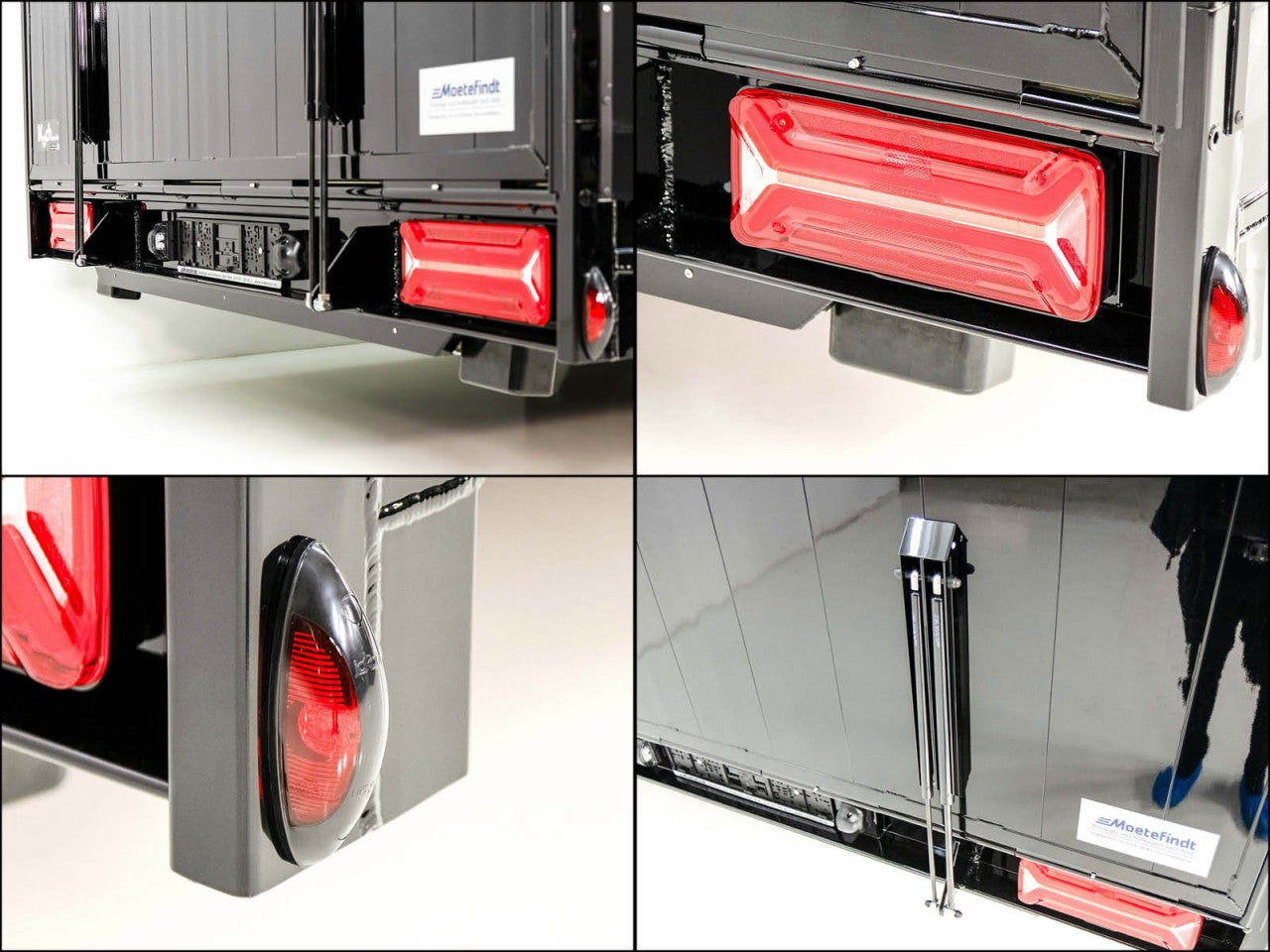 Moetefindt Autotransportanhänger Plane FTP235 235×550 3,5t H:180cm|Rückfahrlicht|Rückfahrkamera|-Neu