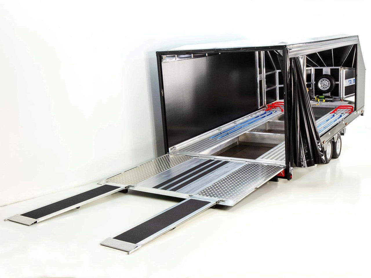 Moetefindt Autotransportanhänger Plane FTP235 235x550cm 3,5t Höhe:180cm-Neu