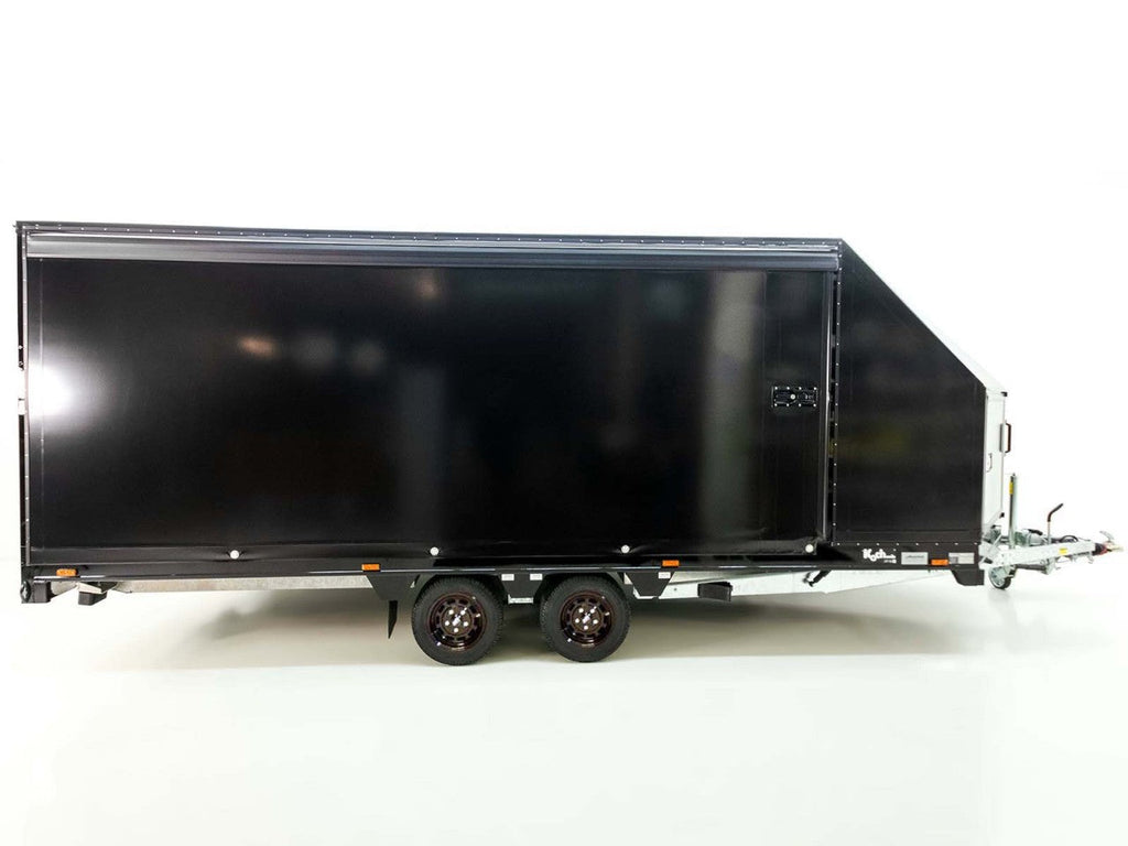 Moetefindt Autotransportanhänger Plane FTP235 235x550cm 3,5t Höhe:180cm|schwarze Felgen-Neu