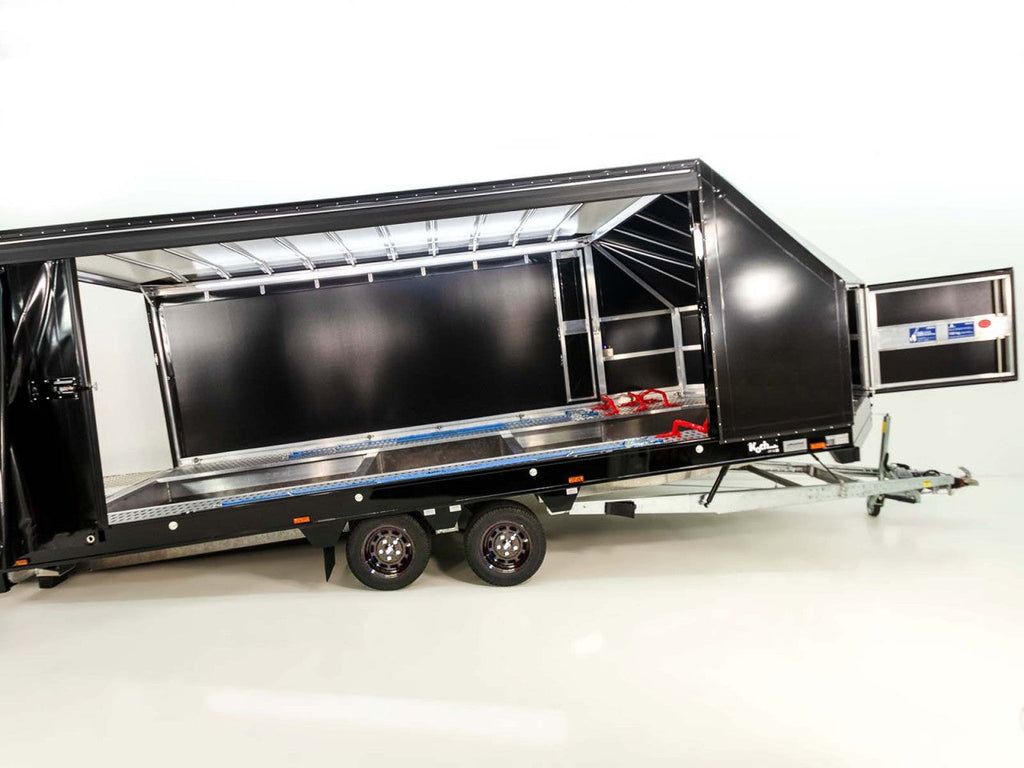 Moetefindt Autotransportanhänger Plane FTP235 235x550cm 3,5t Höhe:180cm|schwarze Felgen-Neu