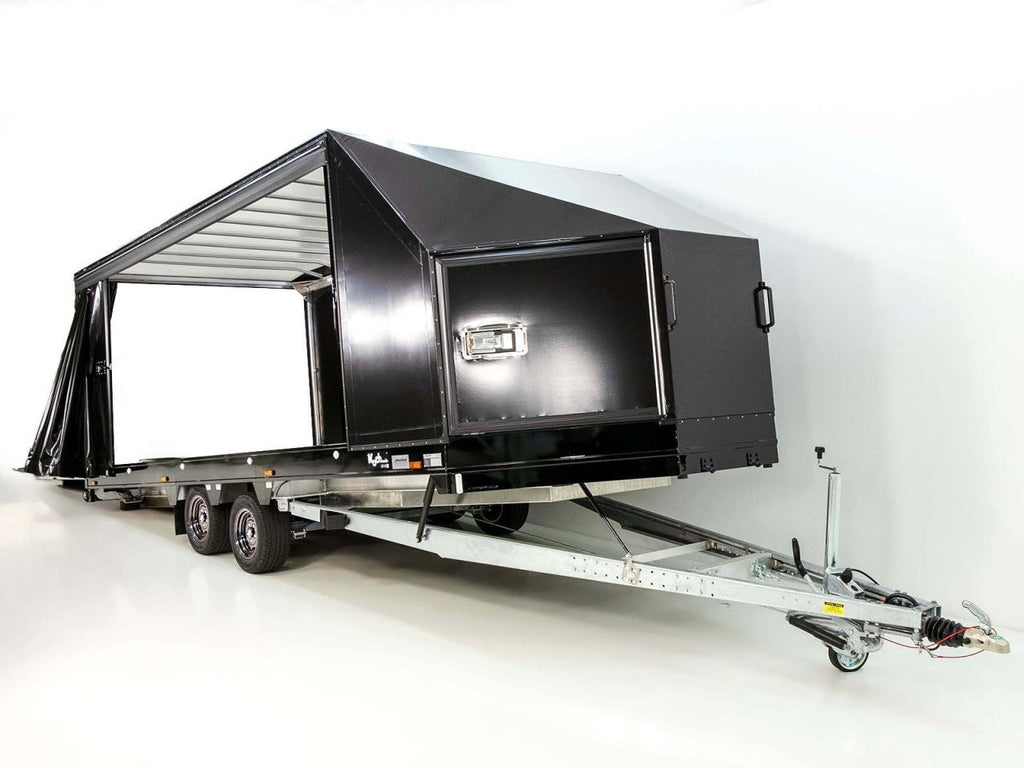 Moetefindt Autotransportanhänger Plane FTP235 235x550cm 3,5t Höhe:180cm|schwarze Felgen-Neu