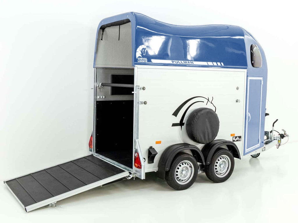 Cheval Liberte Pferdeanhänger GOLD One 1,5er|Pullman-Fahrwerk|blau-Neu