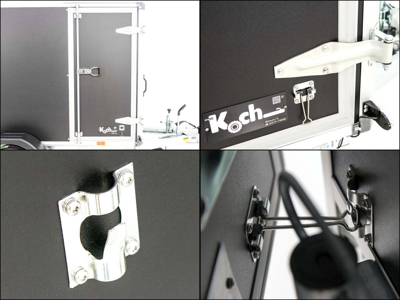 Variant Kofferanhänger Black Edition 148x258cm H:157 1,35t| Tür-Neu