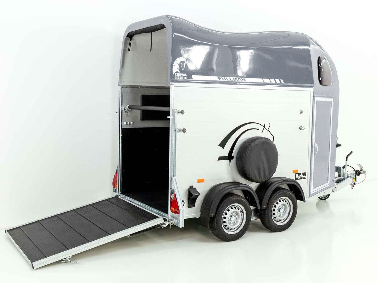 Cheval Liberte Pferdeanhänger GOLD One 1,5er|Pullman-Fahrwerk|grau-Neu