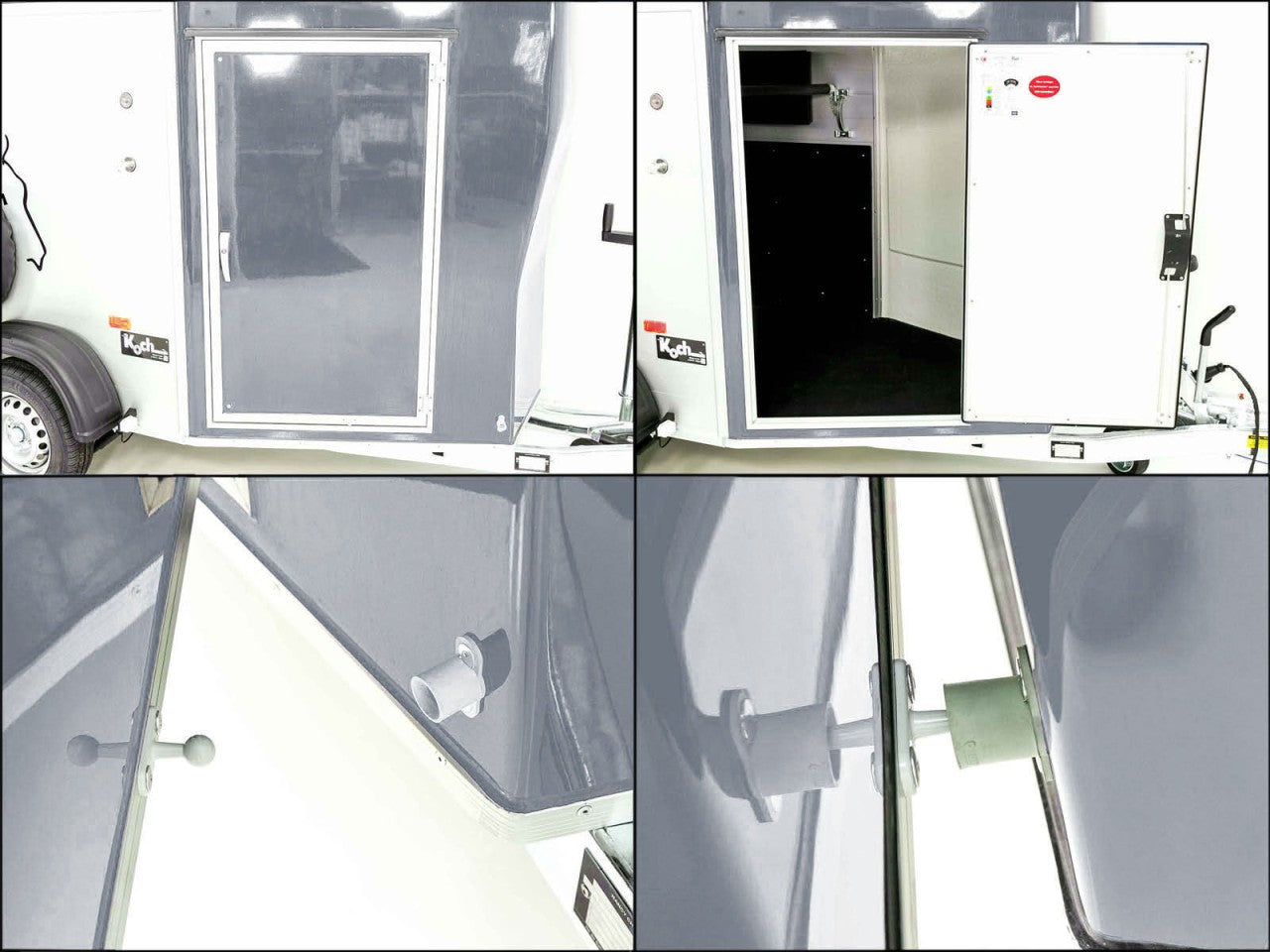 Cheval Liberte Pferdeanhänger GOLD One 1,5er|Pullman-Fahrwerk|grau-Neu