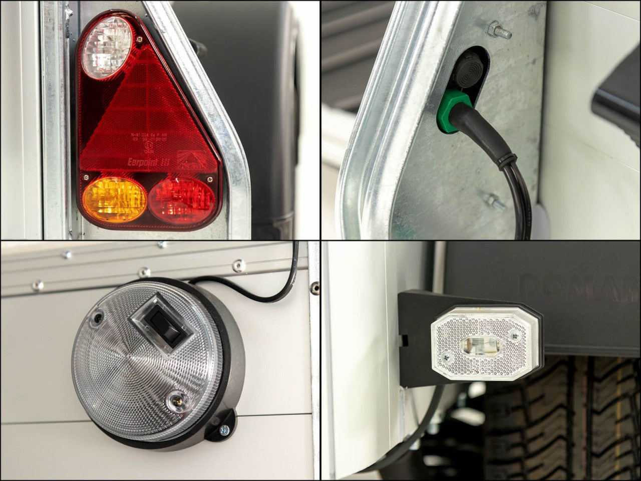Cheval Liberte Pferdeanhänger Touring One 1,5er|Pullman-Fahrwerk|Frontausstieg|grau-Neu