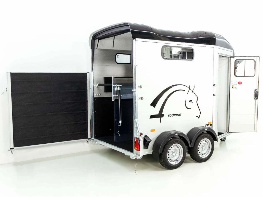 Cheval Liberte Pferdeanhänger Touring Country|Sattelkammer|Frontausstieg|schwarz-Neu