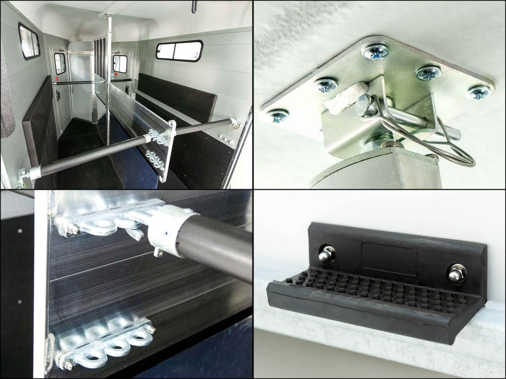 Cheval Liberte Pferdeanhänger Touring Jumping|Pullman-Fahrwerk|Sattelkammer|grau-Neu