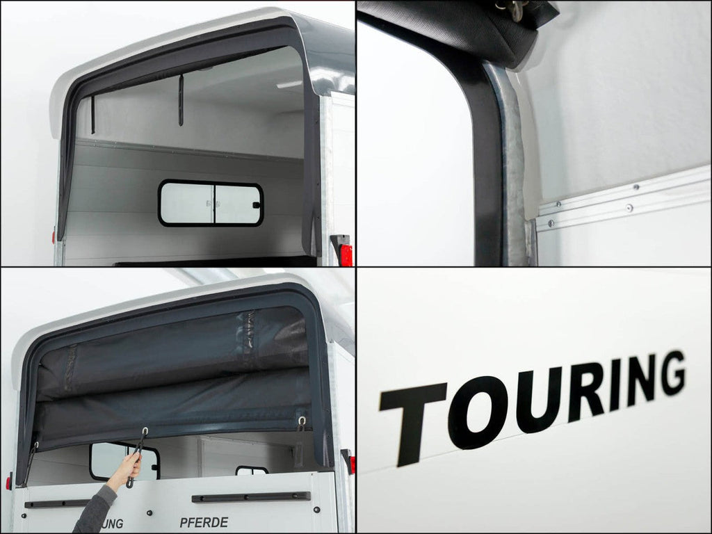 Cheval Liberte Pferdeanhänger Touring Jumping|Pullman-Fahrwerk|Sattelkammer|grau-Neu