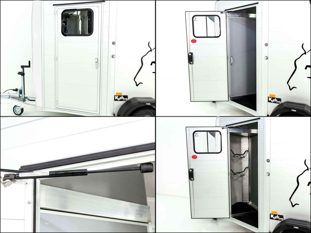 Cheval Liberte Pferdeanhänger Touring Jumping| Pullman-Fahrwerk|Sattelkammer|weiß-Neu