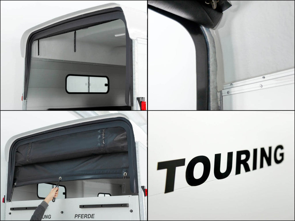 Cheval Liberte Pferdeanhänger Touring Jumping| Pullman-Fahrwerk|Sattelkammer|weiß-Neu