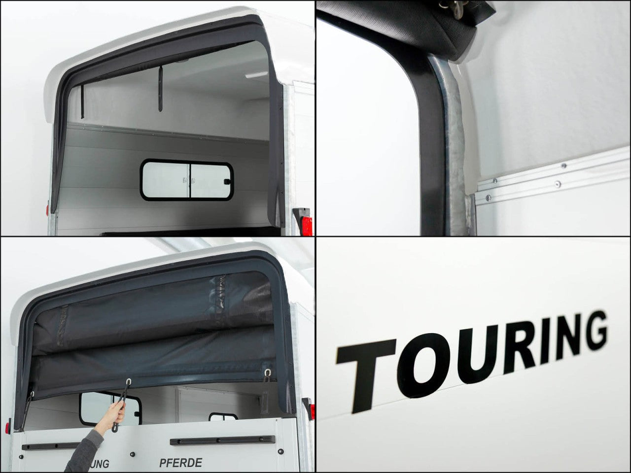 Cheval Liberte Pferdeanhänger Touring Jumping| Pullman-Fahrwerk|Sattelkammer|weiß-Neu