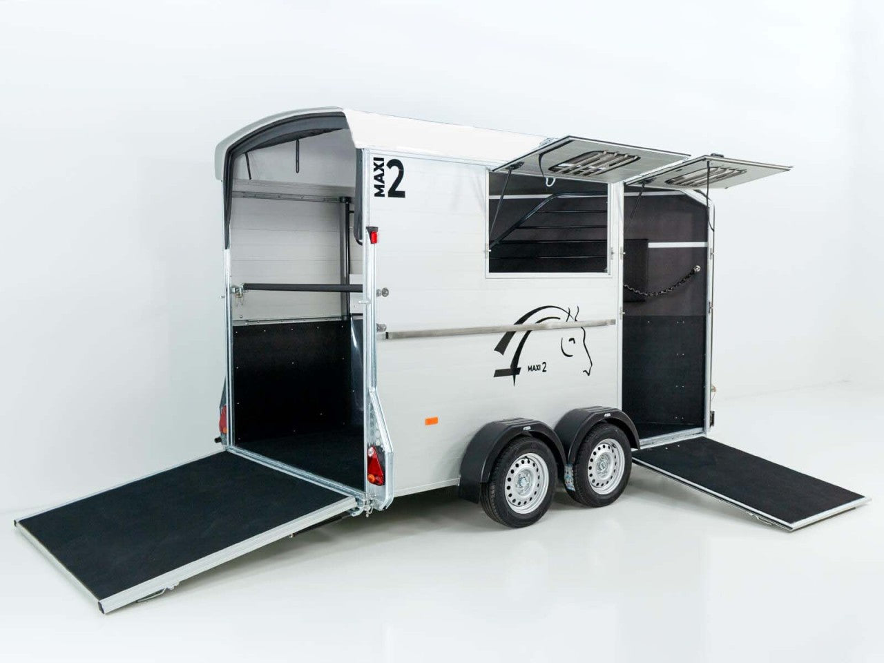 Cheval Liberte Pferdeanhänger MAXI 2|weiß-Neu