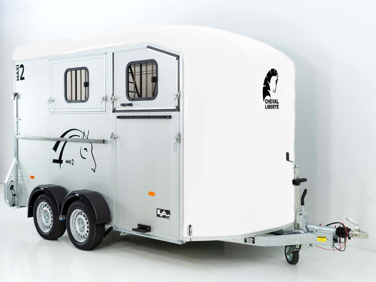 Cheval Liberte Pferdeanhänger MAXI 2|weiß-Neu