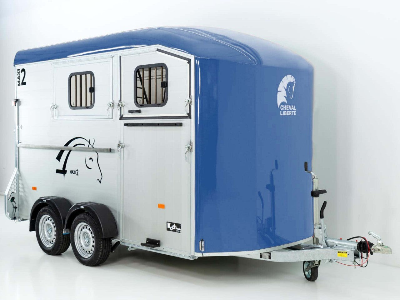 Cheval Liberte Pferdeanhänger MAXI 2|blau-Neu