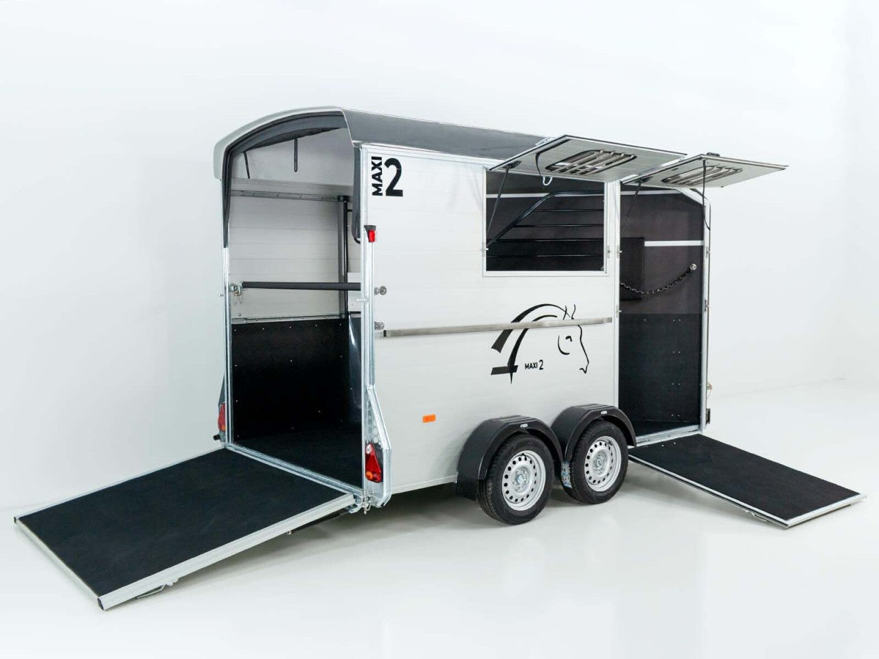 Cheval Liberte Pferdeanhänger MAXI 2|grau-Neu