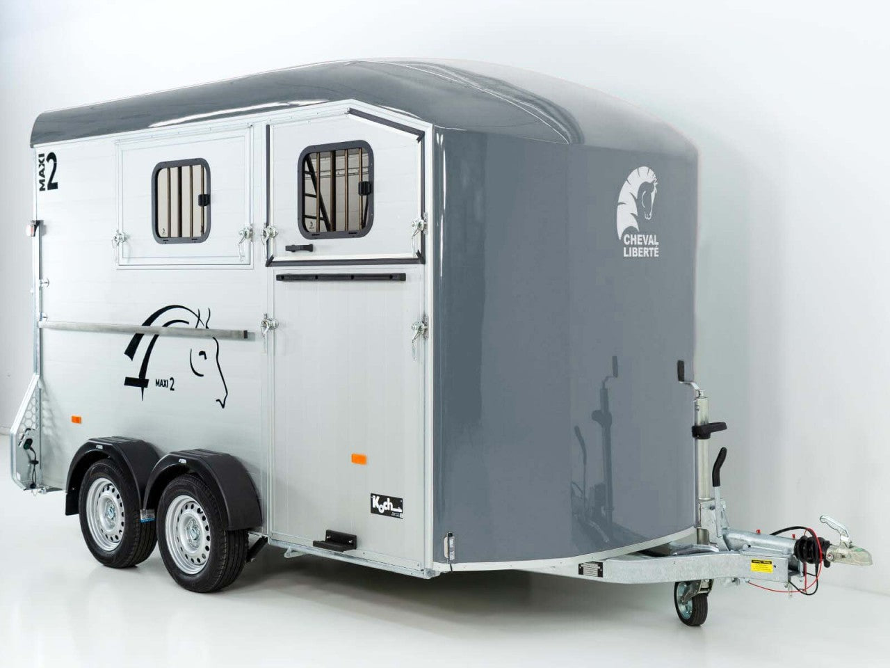 Cheval Liberte Pferdeanhänger MAXI 2|grau-Neu