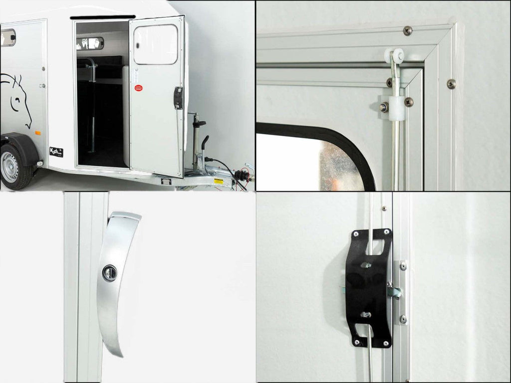 Cheval Liberte Pferdeanhänger GOLD 3|Premium|Pullman 2|Sattelkammer|weiß-Neu