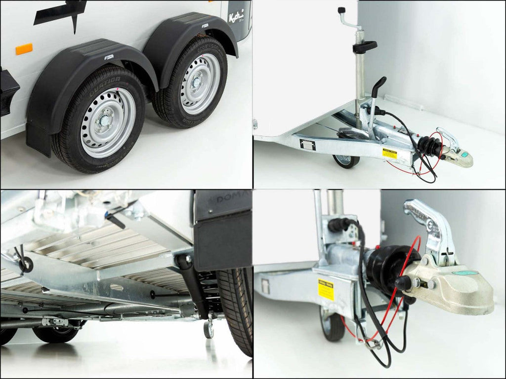 Cheval Liberte Pferdeanhänger GOLD 3|Premium|Pullman 2|Sattelkammer|weiß-Neu