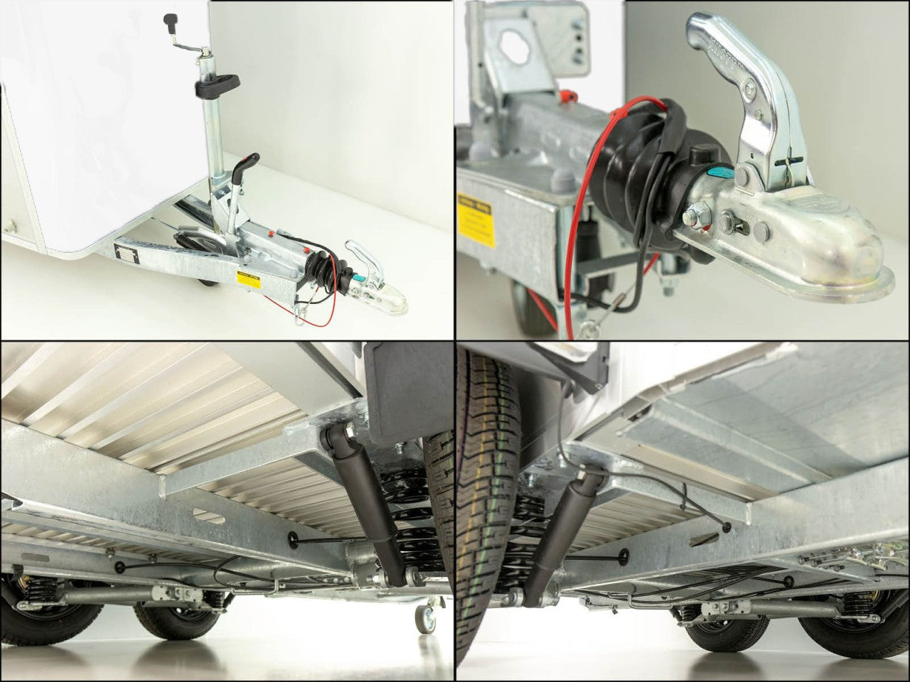 Cheval Liberte Pferdeanhänger Touring One 1,5er|Pullman-Fahrwerk|Frontausstieg|weiß-Neu