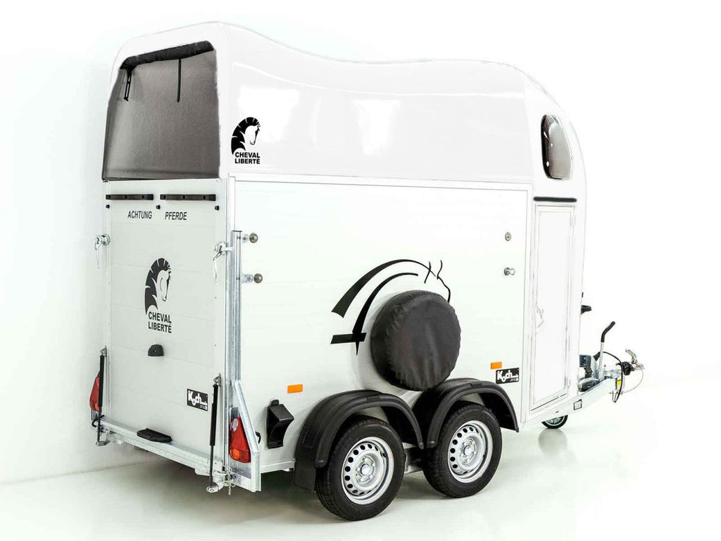 Cheval Liberte Pferdeanhänger GOLD One 1,5er|Pullman-Fahrwerk|weiß-Neu