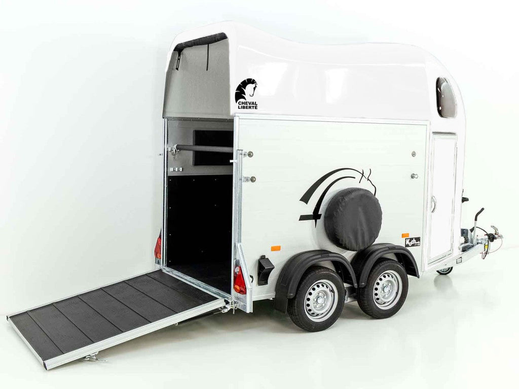 Cheval Liberte Pferdeanhänger GOLD One 1,5er|Pullman-Fahrwerk|weiß-Neu