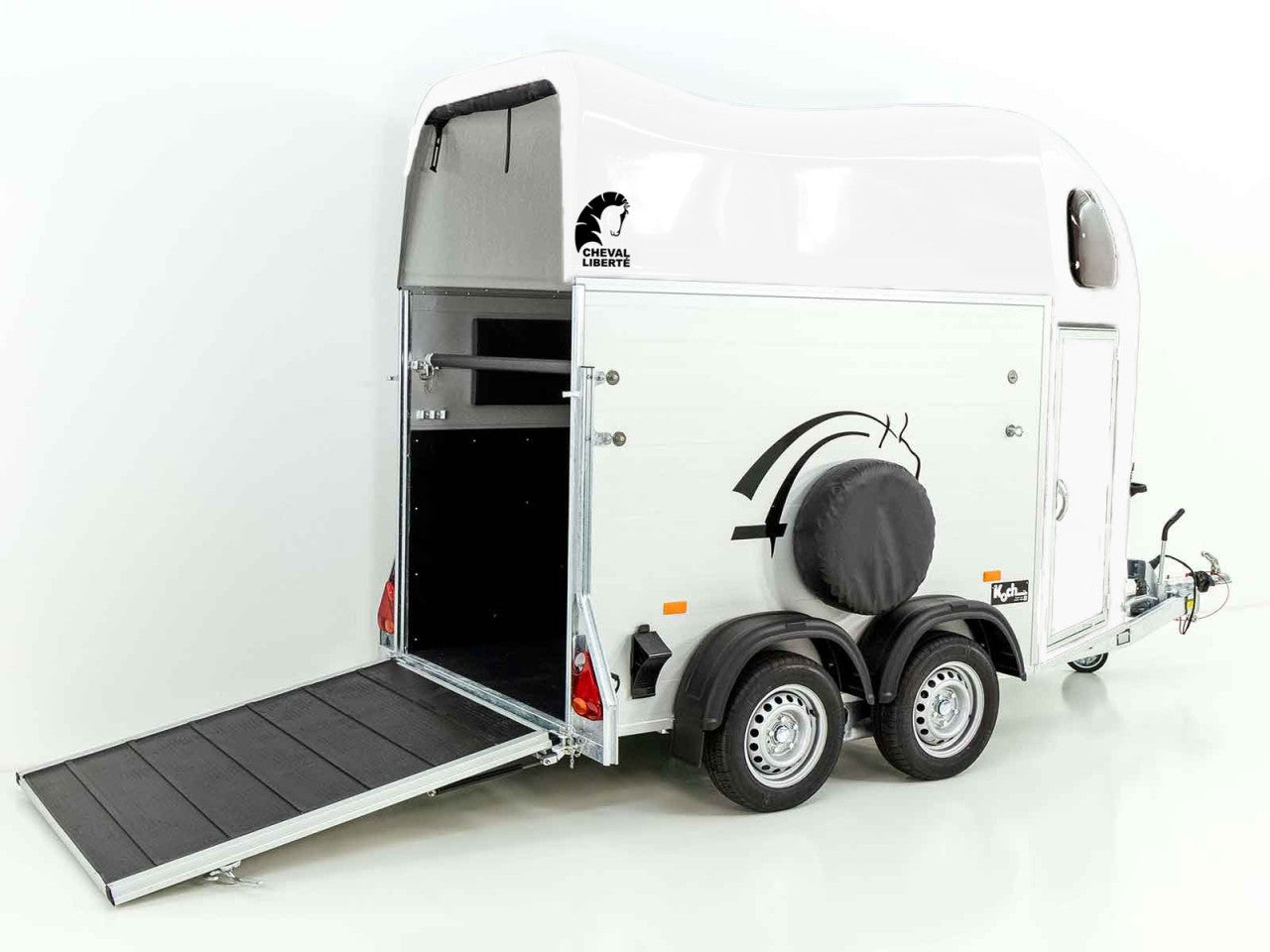 Cheval Liberte Pferdeanhänger GOLD One 1,5er|Pullman-Fahrwerk|weiß-Neu