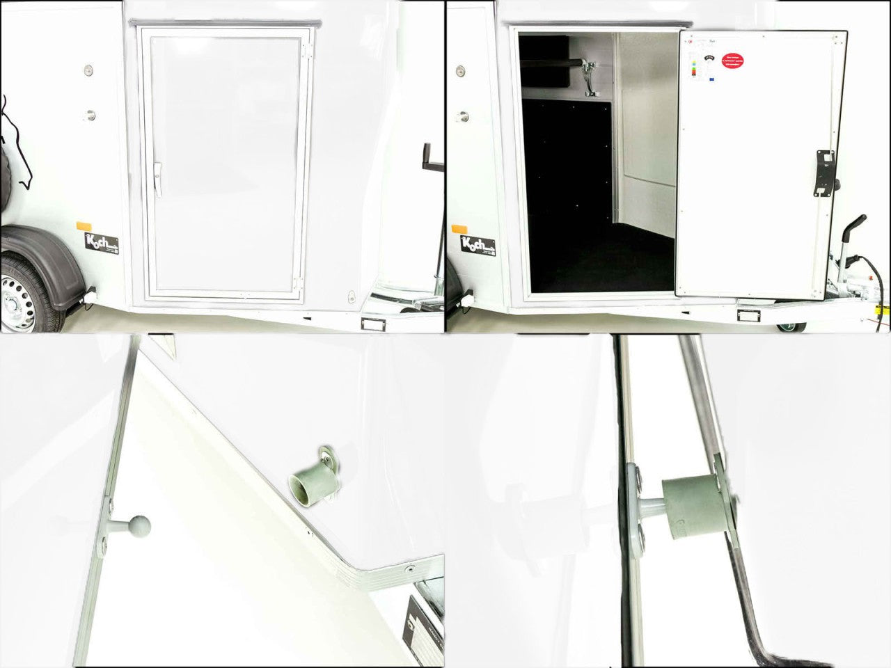 Cheval Liberte Pferdeanhänger GOLD One 1,5er|Pullman-Fahrwerk|weiß-Neu