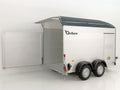 Debon Kofferanhänger C500 164x300cm H:200cm 2,6t|Alu|Polybug|Tür|grau-Neu