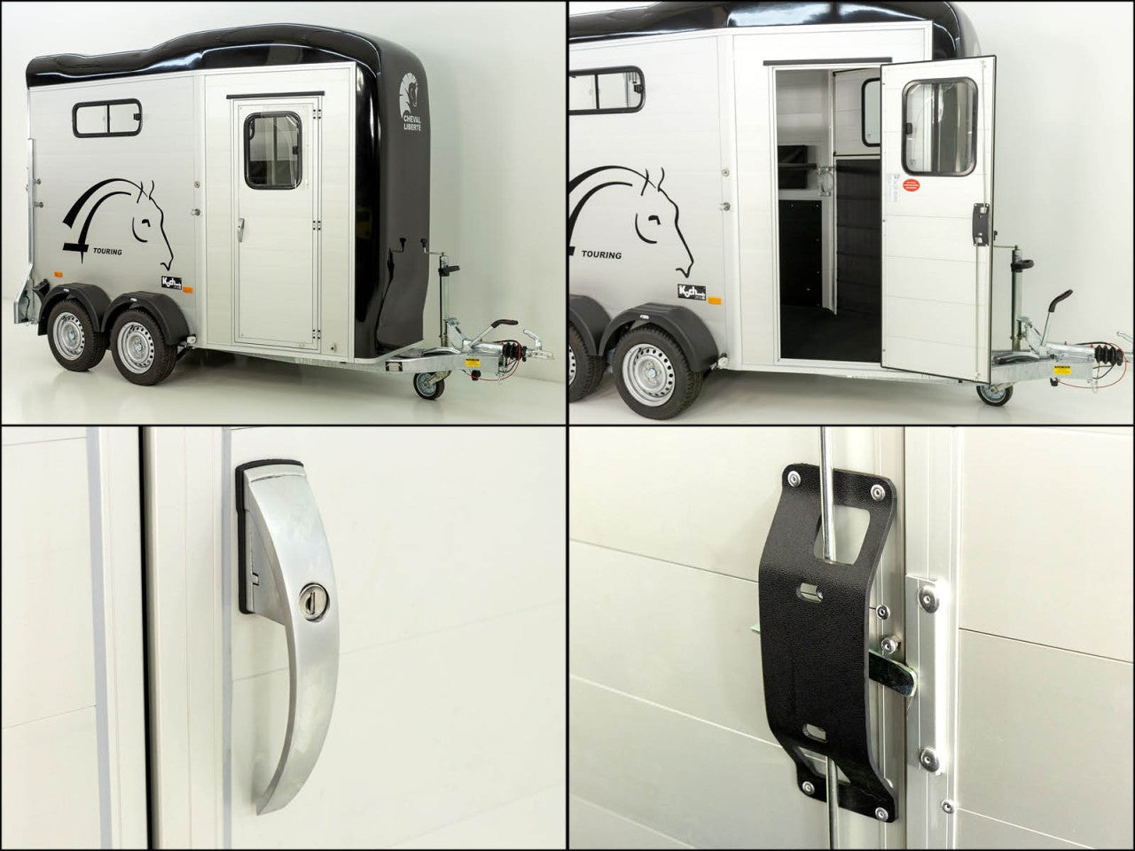 Cheval Liberte Pferdeanhänger Touring One 1,5er|Pullman-Fahrwerk|Frontausstieg-Neu
