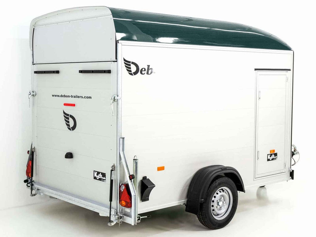 Debon Kofferanhänger C400 164x315cm H:200cm 1,3t|Alu, Polybug|Tür-Neu
