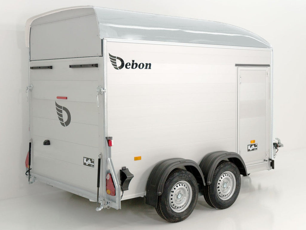 Debon Kofferanhänger C500 164x300cm H:200cm 2,0t|Alu|Polybug|Tür-Neu
