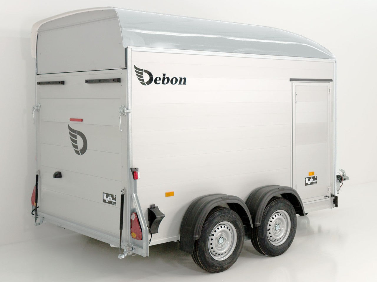 Debon Kofferanhänger C500 164x300cm H:200cm 2,0t|Alu|Polybug|Tür-Neu