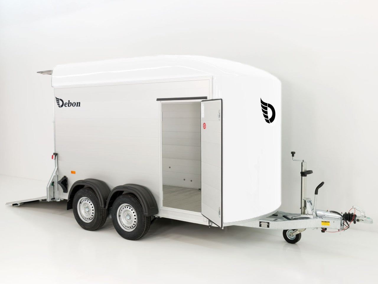 Debon Kofferanhänger C500 164x300cm H:200cm 2,0t|Alu|Polybug|Tür-Neu