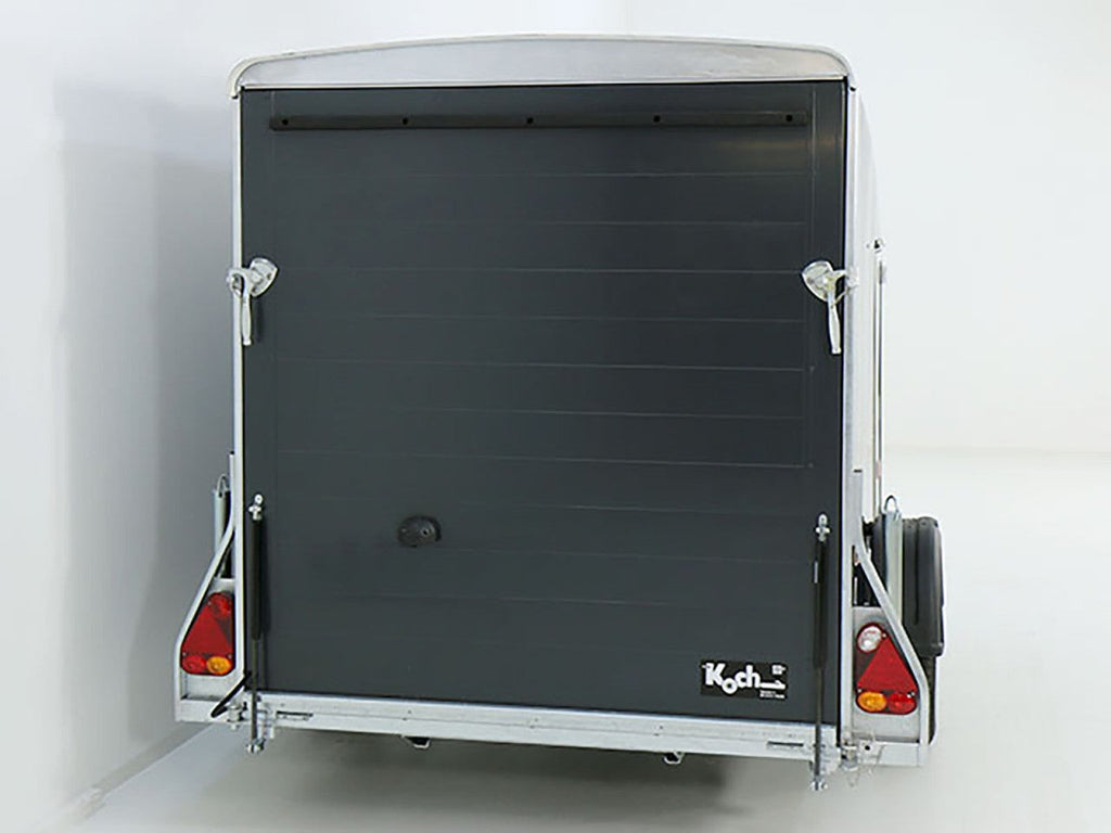 Debon Kofferanhänger Cargo 1300 Vollpoly 150x290cm H:160cm|Tür-Neu