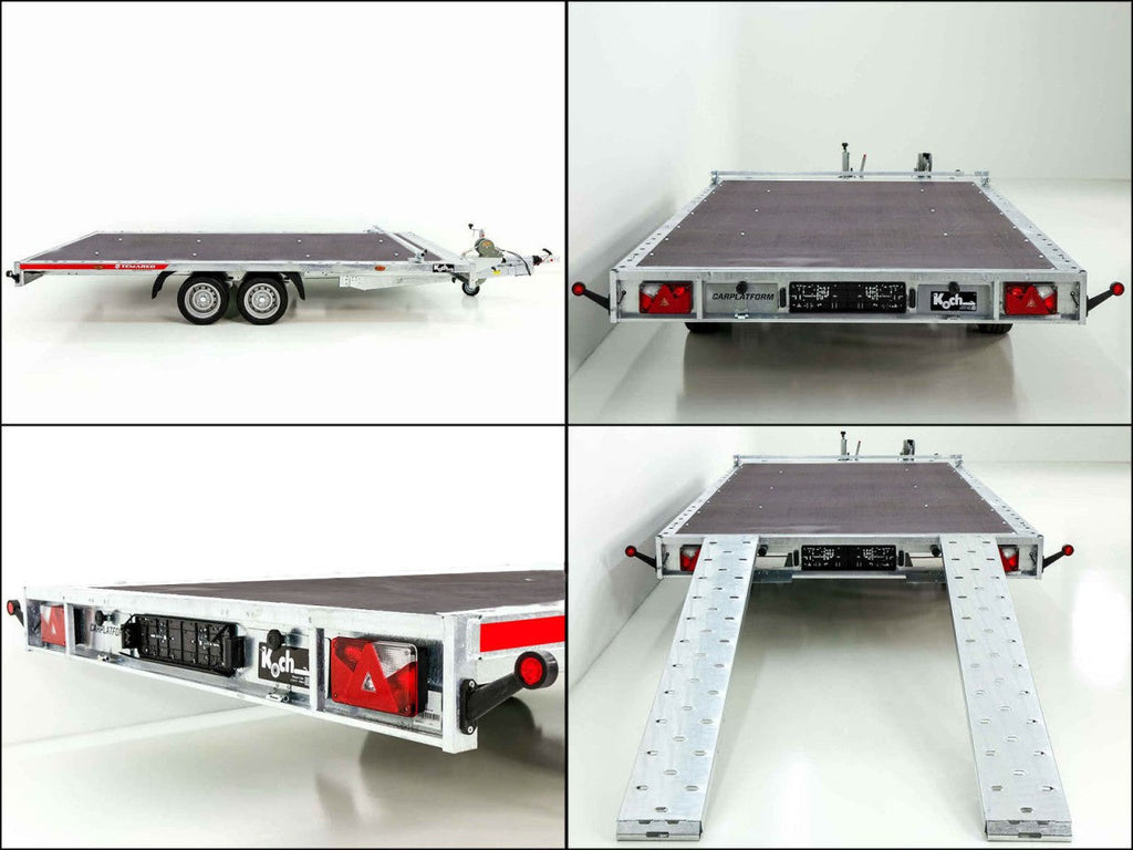 Temared Autotrailer CARLU 4521-S 215x450cm 3,5t-Neu