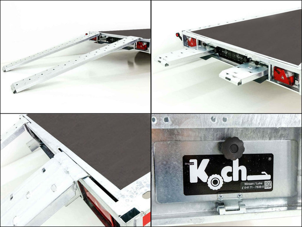 Temared Autotrailer CARLU 4521-S 215x450cm 3,5t-Neu
