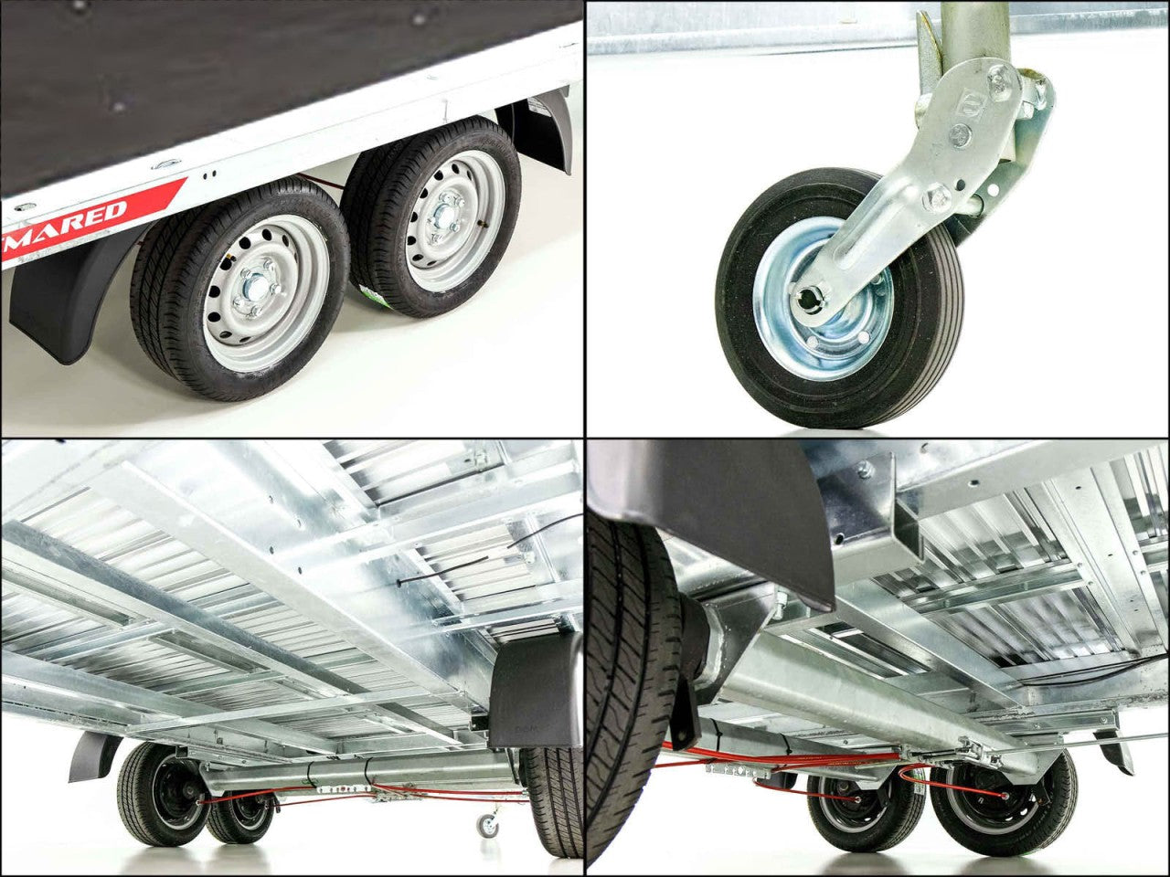 Temared Autotrailer CARLU 4521-S 215x450cm 3,5t-Neu