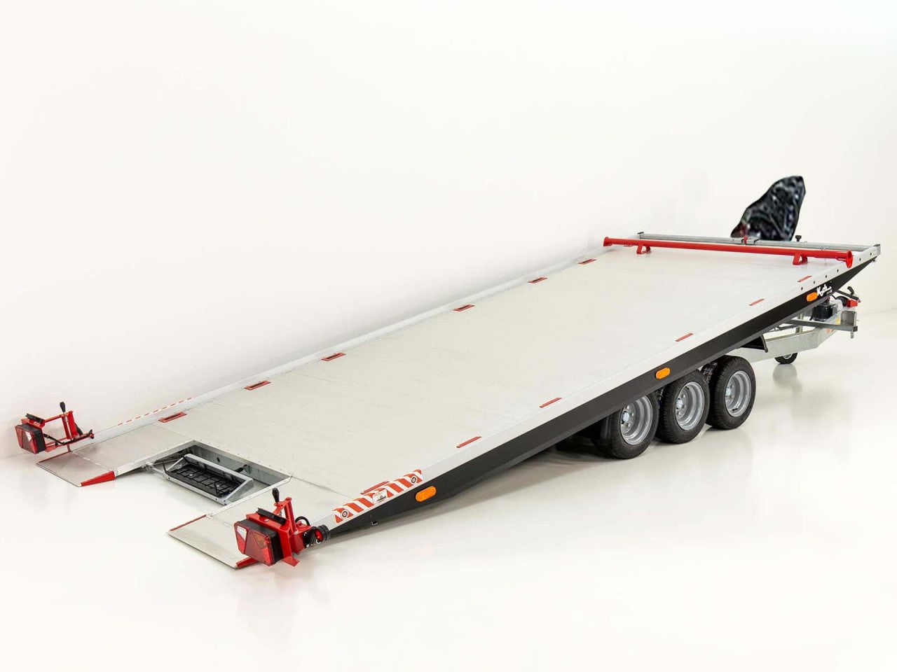 Vezeko Autotrailer Race Master Alu 209x550cm Tridem 3,5t|E-Winde-Neu