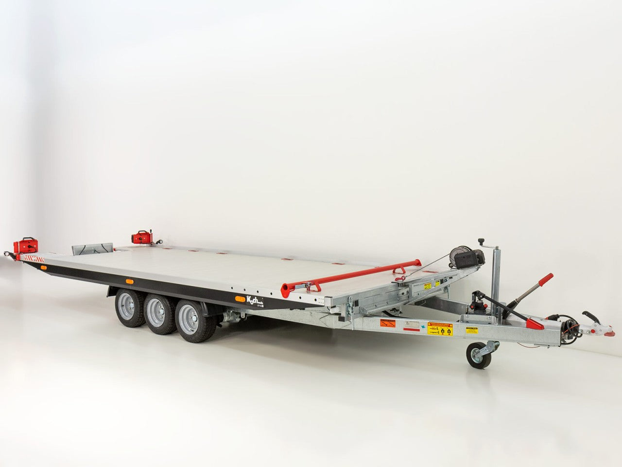 Vezeko Autotrailer Race Master Alu 209x550cm Tridem 3,5t|E-Winde-Neu
