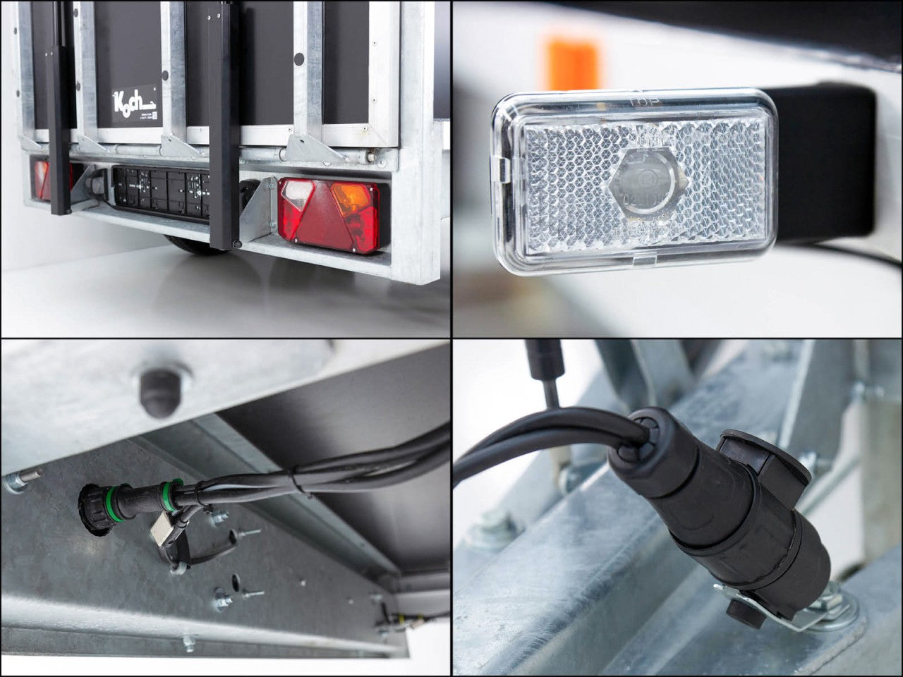 Vezeko Kofferanhänger 184x305cm Höhe:205cm 2,7t|Rampe|schwarz-Neu