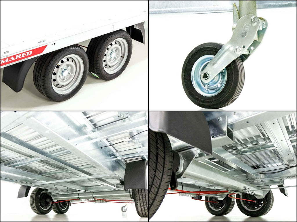 Temared Autotrailer CARLU 5121-Aluboden 210x510cm 3,5t-Neu