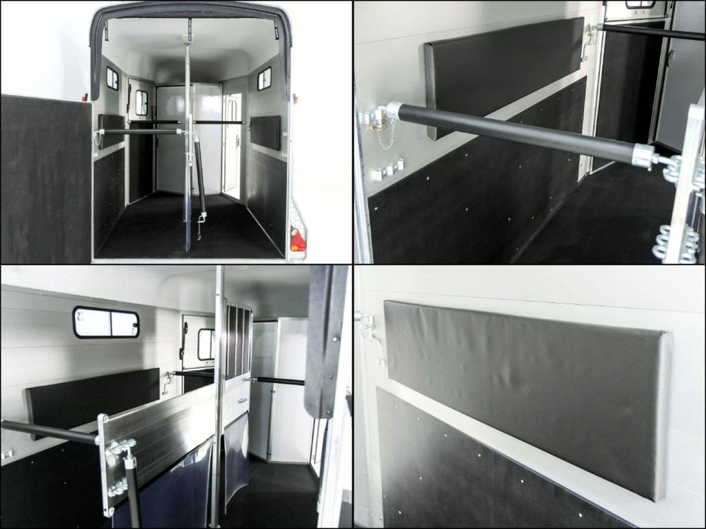 Cheval Liberte Pferdeanhänger Touring XL Country|Sattelkammer|Frontausstieg|schwarz-Neu