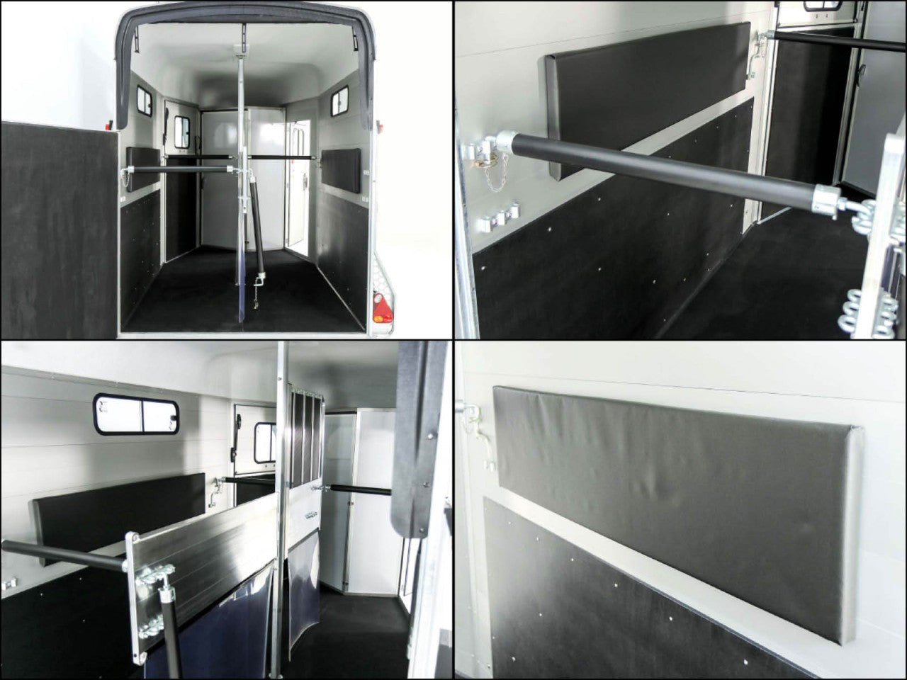 Cheval Liberte Pferdeanhänger Touring XL Country|Sattelkammer|Frontausstieg|schwarz-Neu