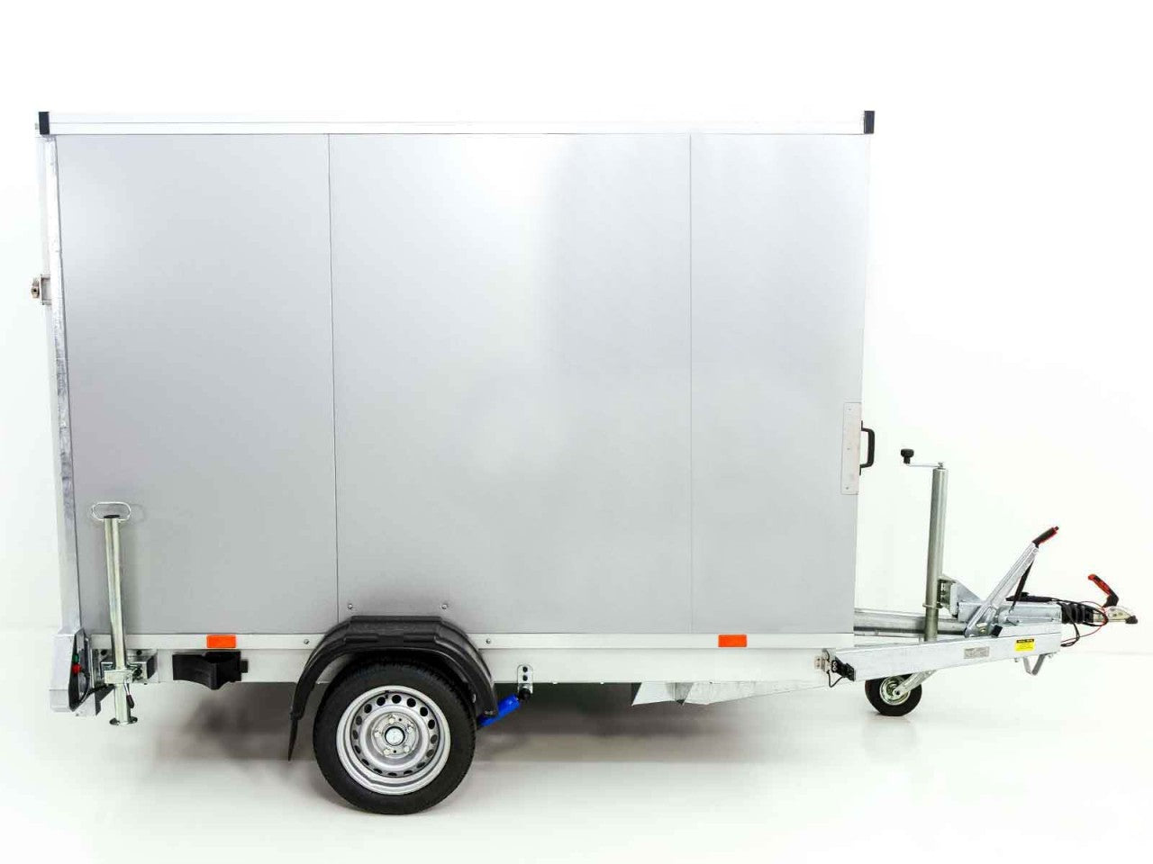 Vezeko Kofferanhänger 152x255cm Höhe:160cm 1,3t|silber-Neu