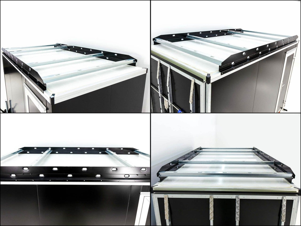 Vezeko Kofferanhänger 152x305cm Höhe:193cm 2,7t|Rampe|Dachträger| schwarz-Neu